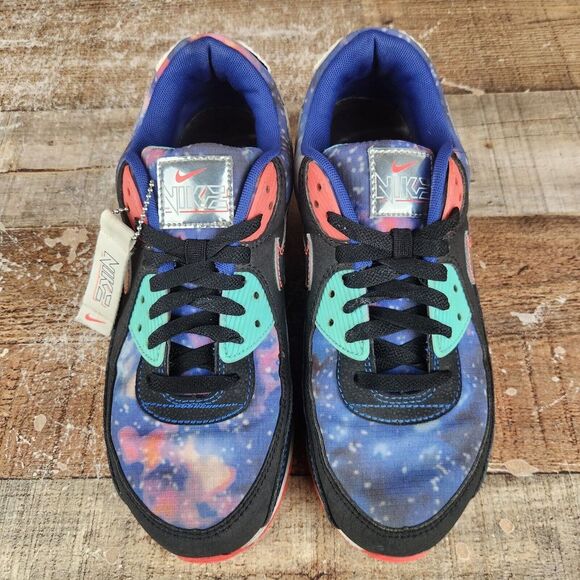 Nike Air Max 90 Supernova 2020 Men's Sz 8 Multicolor Outer Space Graphic Sneaker - Picture 9 of 10